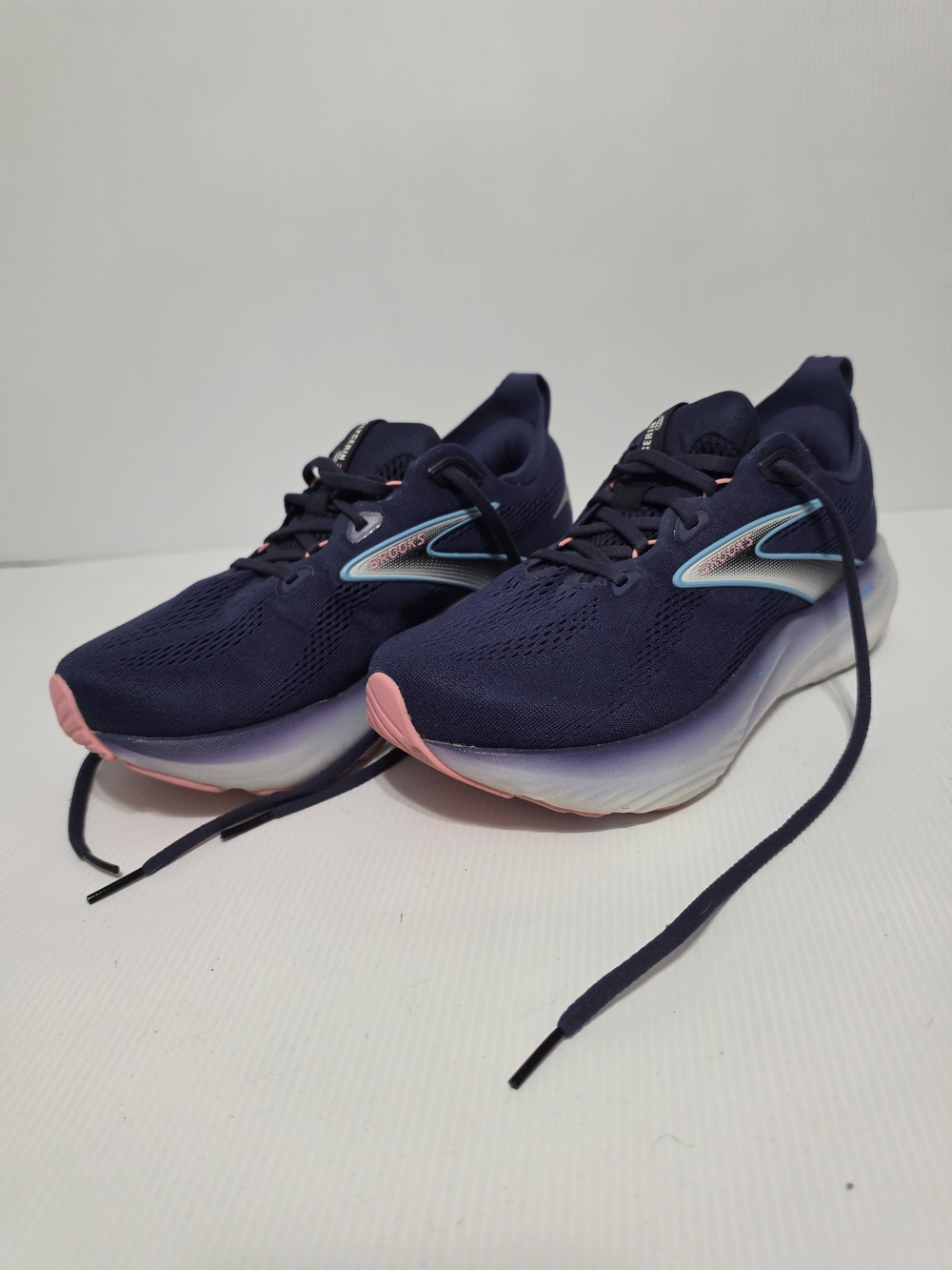 Brooks Women's Glycerin GTS 22 Blue Ribbon/Peacoat/Dianthus Size 8.5 2E